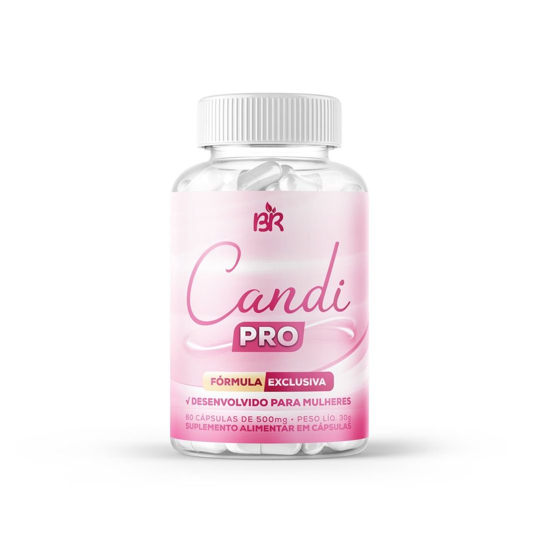 CandiPro - Suplemento alimentar em cápsulas para candidíase, 60 cápsulas de 500mg